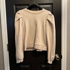 Ulla Johnson Beige Textured Sweatshirt